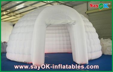 Sergi için OD 5m Şişme Hava Çadır Beyaz, Şişme Dome Çadır
