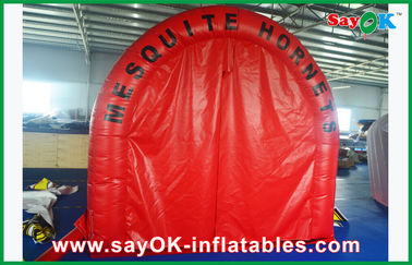 Şişme Tünel Çadır Kırmızı Su Geçirmez Şişme Hava Çadırı Özel Logo Işareti Ile Şişme Tünel şişme çadır kampı