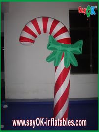 Noel tatili için özel dayanıklı reklam şişme şeker kamışı