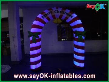 Led Işıkları ile 9 Feet Tatil Decotations Güzel Şişme Noel Arch