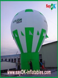 Yeşil Zemin Reklam Balonları Özel Şişme Ürünler Gökkuşağı Tasarımı