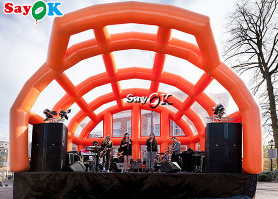 Outdoor Inflatable Tent Customized Inflatable Event Tent For Road Show Stage Activities (Yol Gösteri Sahnesinde Faaliyetler İçin Özel Şişmeli Etkinlik Çadırı)