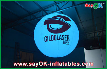 Olay Şişme Aydınlatma Dekorasyon Baskı Logo ile Renkli Led Işık Balon