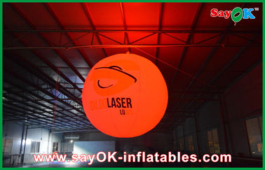 Olay Şişme Aydınlatma Dekorasyon Baskı Logo ile Renkli Led Işık Balon
