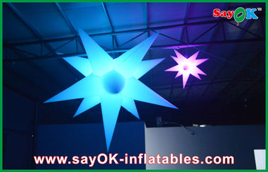 Led Işık ile Kapalı Parti Dekorasyon Şişme Led Yıldız Reklam Yıldız Balon