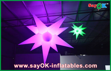 Led Işık ile Kapalı Parti Dekorasyon Şişme Led Yıldız Reklam Yıldız Balon