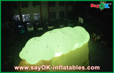 Reklam için Büyük LED Dekorasyon Şişme Helyum Bulut Balon 0.18mm PVC Malzeme