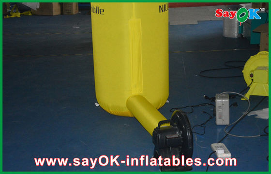 Şişme Başlangıç ​​Çizgisi Sarı Şişme Kemerler Uzun Mesafe Koşu Şişme Yarış Kemeri