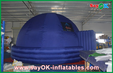 Kapalı Dijital 7m Şişme Planetarium Mavi Eğitim Şişme Dome Çadır