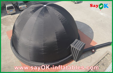 Okul Eğitimi İçin Taşınabilir Şişme Planetaryum Projeksiyon Dome Çadır Şişme Projeksiyon Sinema Çadırı