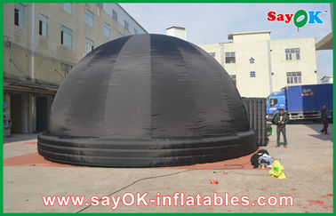 Okul Eğitimi İçin Taşınabilir Şişme Planetaryum Projeksiyon Dome Çadır Şişme Projeksiyon Sinema Çadırı