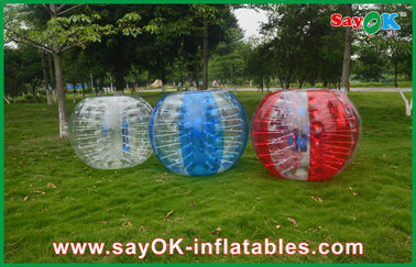 Toptan İnsan İçinde Kabarcık Futbol Topu Takım Bumperball Aile Sporları Için PVC Şişme Vücut Tampon Topu