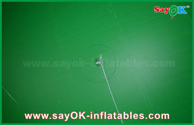 Reklam için 2.5m Yeşil Dev Şişme Led Helyum Balon