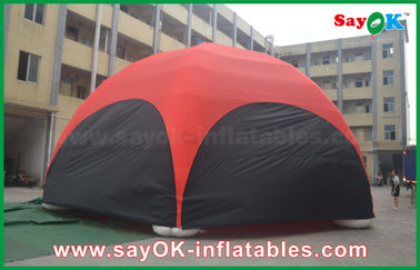 Reklam için Hava Şişme Çadır PVC DIA 10m Promosyon Şişme Dome Örümcek Çadır