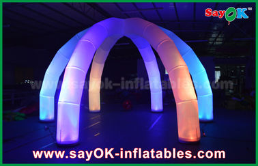 Düğün İçin Kemer DIA 5m LED Işık Kemeri 6 Ayaklı Çok Renkli Naylon Bezli Şişme Kemer