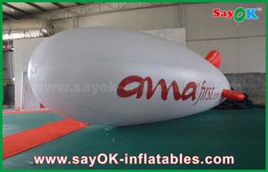 Promosyon için 5m Yüzer Reklam Şişme Balon Helyum Uçak Zeppelin