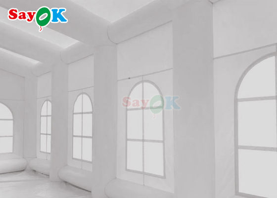 Şişme Dış Çadır LED Renkli Dış Şişme Çadır Küp Şişme Düğün Partisi Çadırı