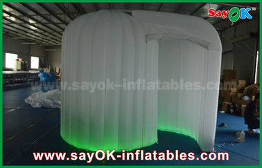 Photo Booth Backdrop Dekorasyon Aydınlatmalı Led Igloo Şişme Photo Booth Muhafaza Küpü