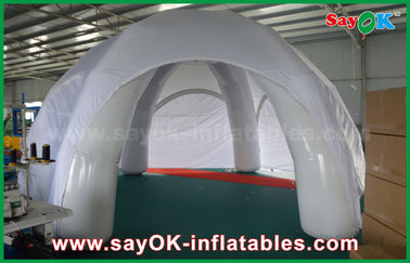 Şişme Yard Çadır Beyaz Su Geçirmez Şişme Hava Çadırı Olay İçin Özelleştirilmiş PVC Şişme Dome Çadır