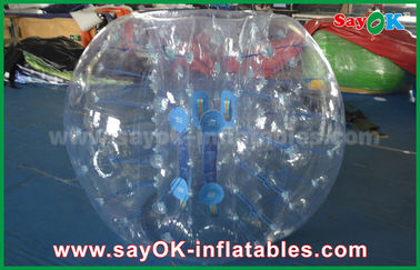 Spor Oyunları için Açık Şişme Oyunlar 0.8mm PVC Yetişkin Şişme İnsan Kabarcık Zorb Futbol Topu