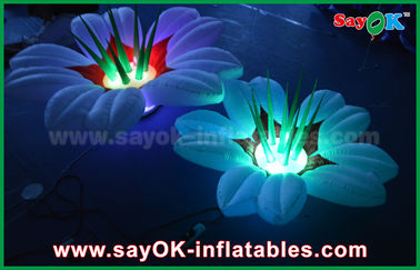 Çiçek Şekilli Şişme Aydınlatma Dekorasyonu, Düğün Şişme LED Işık