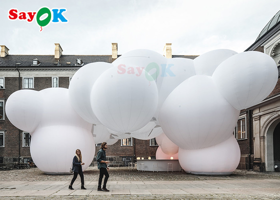 İki Taraflı Dijital Baskılı Event PVC Özel Bulut Şekilli Balonlar