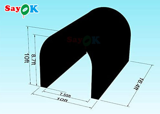 Şişme Çim Kara Şişme Tünel Çadır Çok Fonksiyonlu Etkinlikler Sergiler