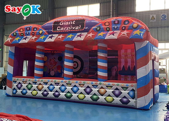 Karnaval Partisi Çocuklar İçin Ticari Şişme Hava Çadırı Blow Up Game Booth