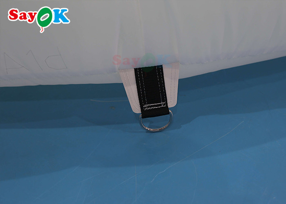 Şişme Igloo Çadırı Temiz Beyaz LED Şişme Igloo Çadırı Yuvarlak Kubbe Disko Partisi Etkinlikleri İçin