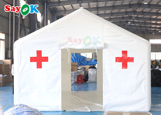 Şişme Barınak Çadırı 5x4m Şişme Tıbbi Çadır Hastane Acil Şişme Kurtarma Çadırı