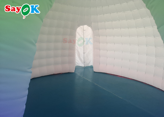 Beyaz Açık Kamp Şişme Balon Çadır Ev Dome 6x5x3.2mH
