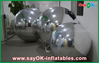 0.6mm PVC Şişme Ayna Top Gümüş Balon Dekorasyon Hava Sıkı Mühür Tarzı