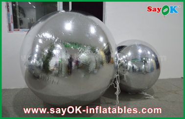 0.6mm PVC Şişme Ayna Top Gümüş Balon Dekorasyon Hava Sıkı Mühür Tarzı