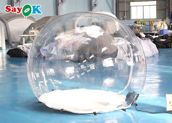 Şişme Bubble Camping Çadırı Şeffaf Şişme Bubble Çadırı Aile Kampı Bahçe Partisi Festivalleri Yıldızlara Bakış