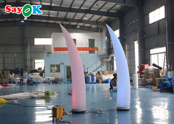 ROHS Şişme Aydınlatma Dekorasyonu 3m Hilal Koni