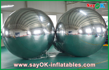 Büyük şişme PVC ayna topu etkinlik dekorasyonu için özel boyut