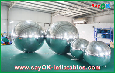 Büyük şişme PVC ayna topu etkinlik dekorasyonu için özel boyut