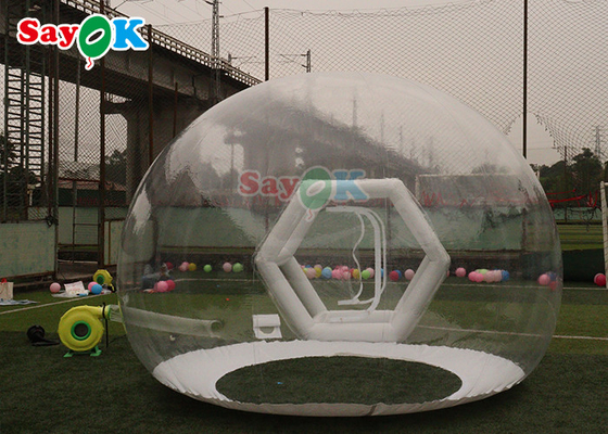 3.5 m/4 m Reklam Çocuklar Parti Şeffaf Kabarcık Kubbe Çadır Şişme Balon Balonlar Ev