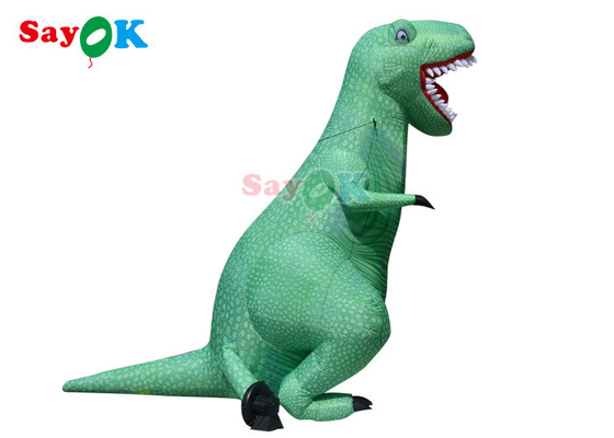 Özel Patlat Karikatür Karakterleri Şişilebilir Karikatür Karakterleri Hareketli Kostüm Şişilebilir Maskot Dinozor
