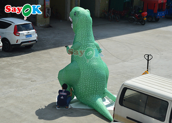 Özel Patlat Karikatür Karakterleri Şişilebilir Karikatür Karakterleri Hareketli Kostüm Şişilebilir Maskot Dinozor