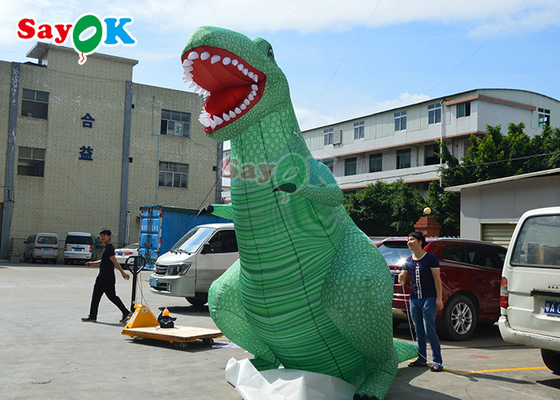 Özel Patlat Karikatür Karakterleri Şişilebilir Karikatür Karakterleri Hareketli Kostüm Şişilebilir Maskot Dinozor
