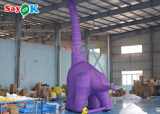 Şişilebilir Karakter Balonları Oxford Kumaş Şişilebilir Dinozor Modeli Reklam İçin Dinosaur Balonu