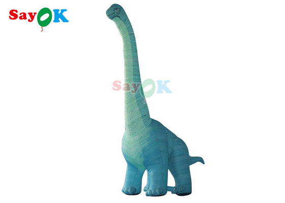 Şişme Noel Dinozor 7m Şişme Noel Dinozor Bahçesi Dekorasyonu Şişme Tyrannosaurus Rex Modeli