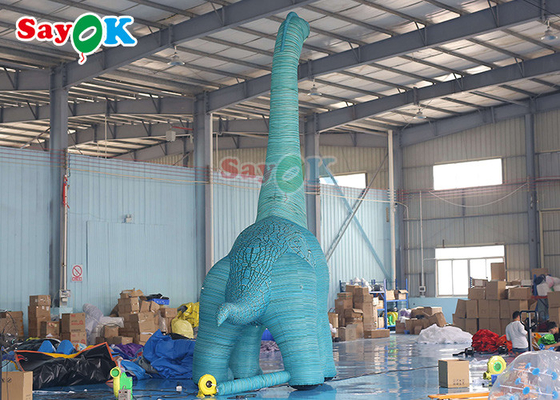 7 m Şişme Noel Dinozor Yard Dekorasyon Şişme Tyrannosaurus Rex Modeli