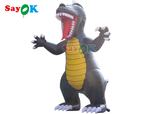 Açık Reklamlar Şişilebilir Karikatür Karakterleri Patlat Dinozor Hayvan Balonu Şişilebilir Model