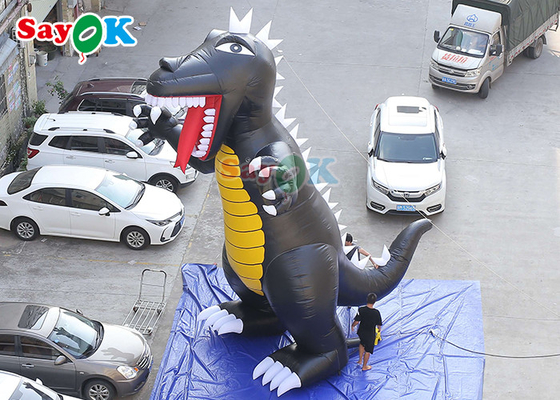Açık Reklamlar Şişilebilir Karikatür Karakterleri Patlat Dinozor Hayvan Balonu Şişilebilir Model