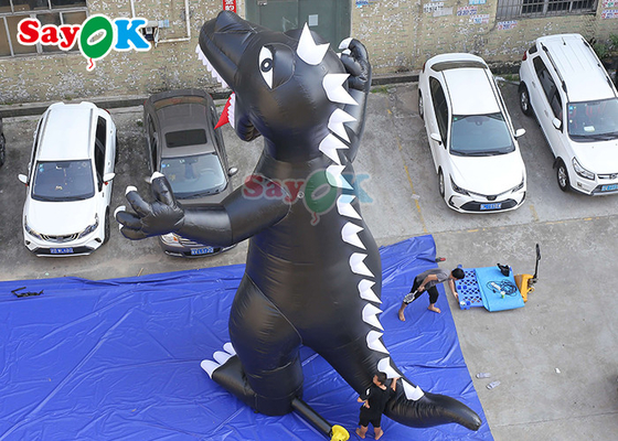 Açık Reklamlar Şişilebilir Karikatür Karakterleri Patlat Dinozor Hayvan Balonu Şişilebilir Model