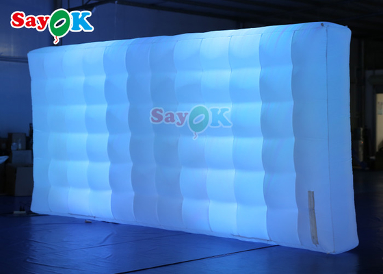 Oxord Kumaş Şişme Fotoğraf Çadırı Arkaplan Led Duvar Işığı Renkli Şişme Led Duvar