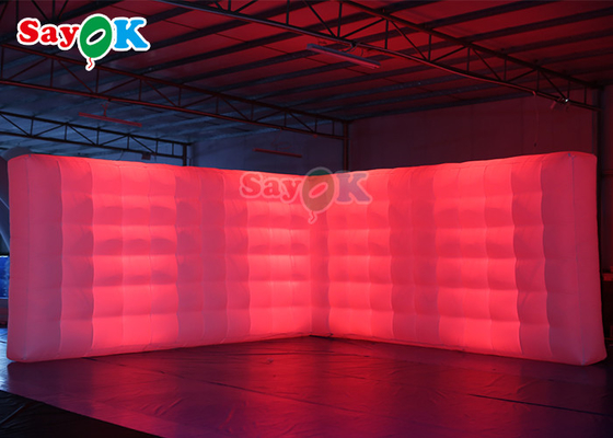 Oxord Kumaş Şişme Fotoğraf Çadırı Arkaplan Led Duvar Işığı Renkli Şişme Led Duvar
