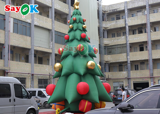 Dev Şişme Noel Ağacı Noel Dekorasyonu Şişme Ağaç